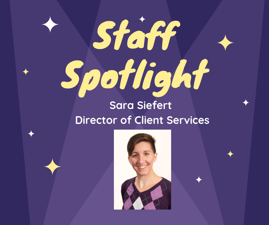 Staff spotlight Sara Siefert