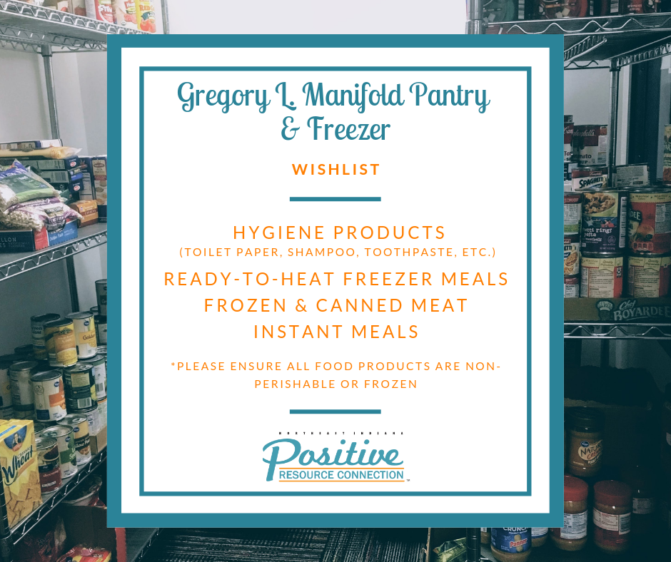 Pantry Wishlist Positive Resource Connection