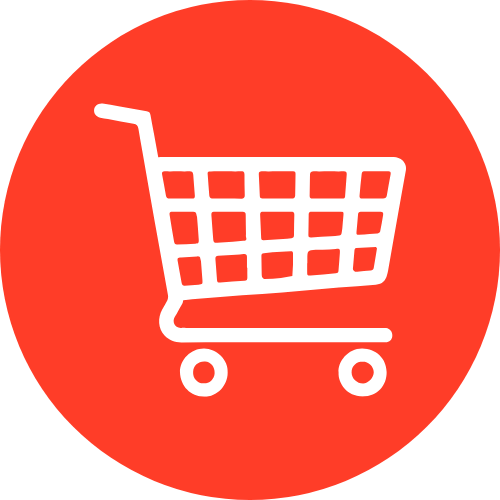 Grocery cart symbol